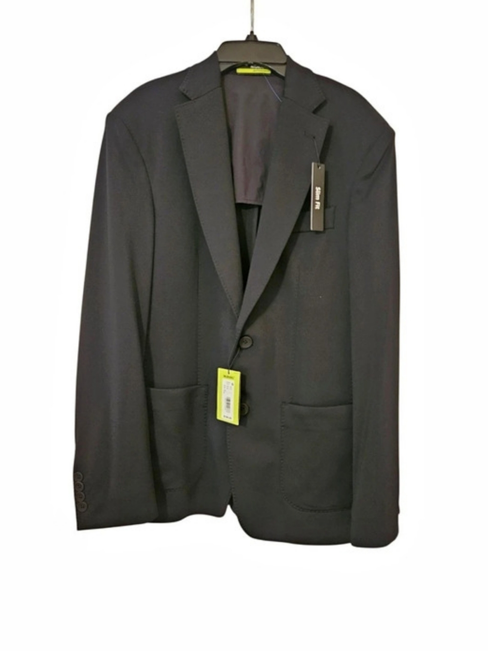 Slim Fit Murano Performance Suit Blazer in Black Medium-$195